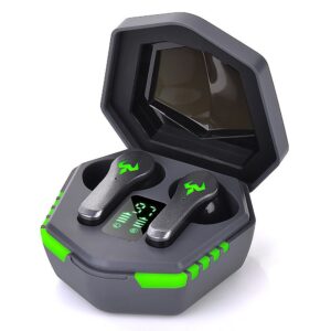 Gaming Earbuds With Touch Controls & Charging Box